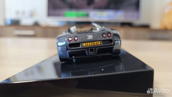 Bugatti EB 16.4 Veyron Showcar, Grey 1/43 AutoArt