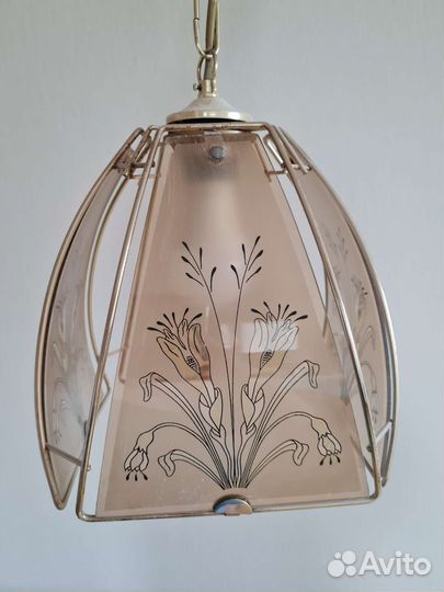 Светильник потолочный подвесной бу