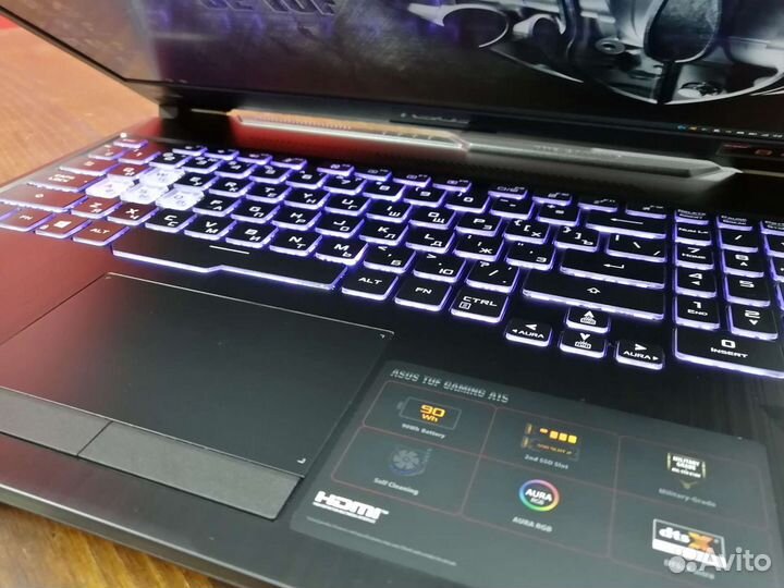 Супер игровой 15,6 Full HD 144Hz/Ryzen7/16Gb/RTX20