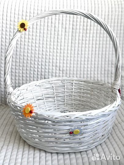 Корзина плетеная