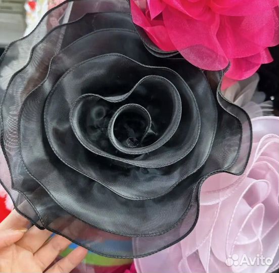 Брошь цветок 27 см