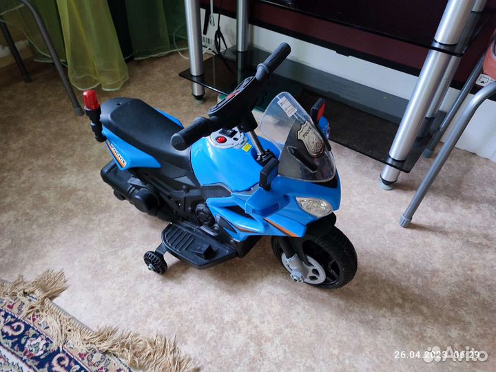 Детский электро мотоцикл