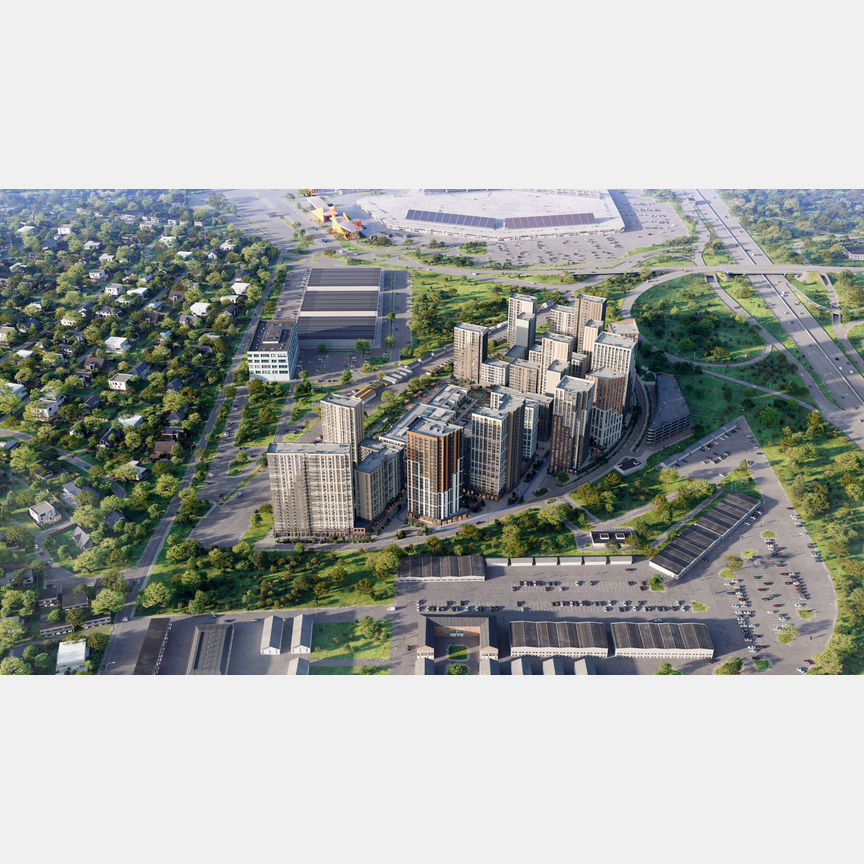 2-к. квартира, 50,3 м², 4/24 эт.