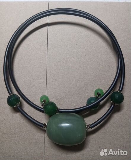 Колье бижутерия под оникс