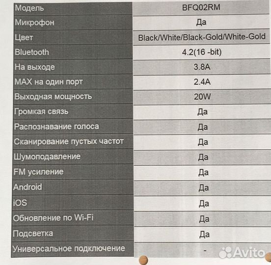 Трансмиттер Xiaomi Roidmi BFQ02RM с микрофоном