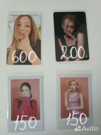 Карты k-pop blackpink