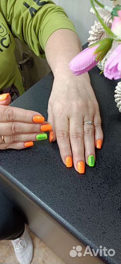 Маникюр, наращивание