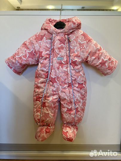 Зимний Комбинезон для девочки новый 62