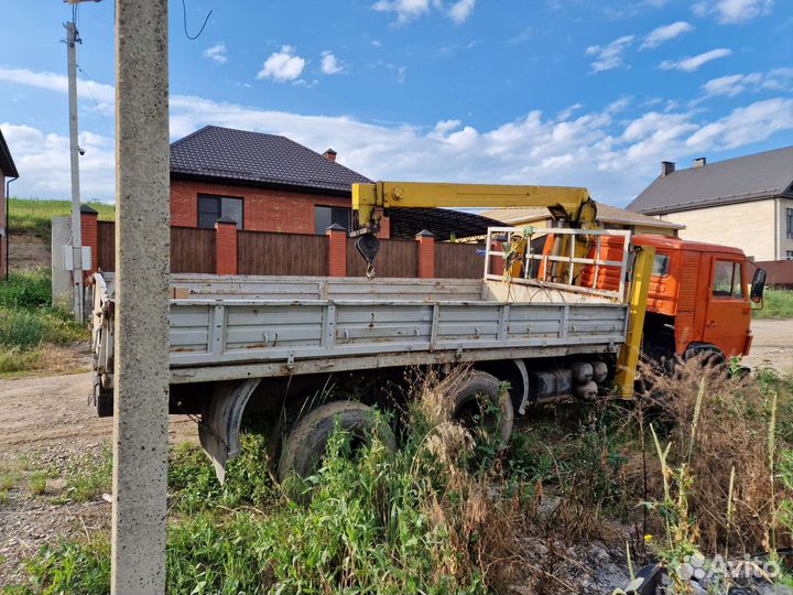 КамАЗ 35320 с КМУ, 1991