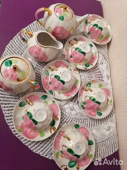 Сервиз чайный Агашки Дулево