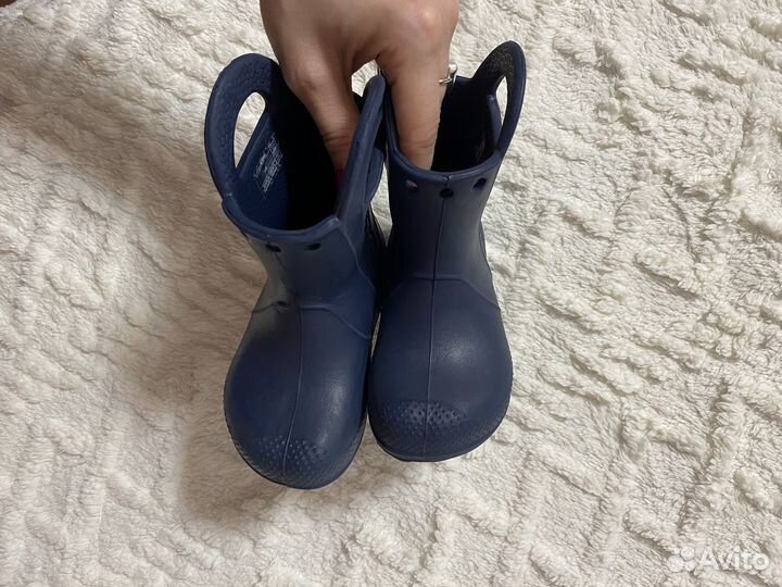 Резиновые сапоги crocs детские c6
