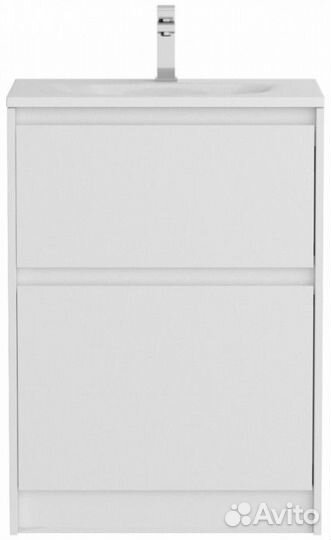 Тумба с раковиной BelBagno Kraft 39-70-PIA-BB-8099-3-70 Bianco Opaco