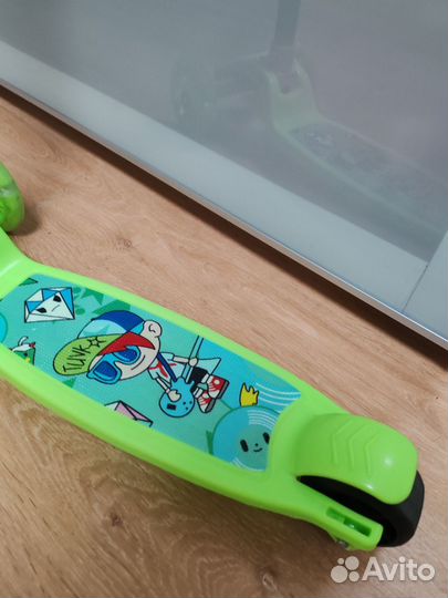 Самокат детский трехколесный бу