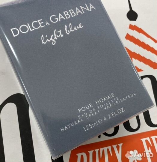 Парфюм dolce&gabbana Light Blue Pour Homme,125