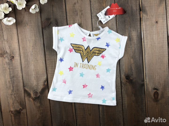 Футболка для девочки 62 68 OVS