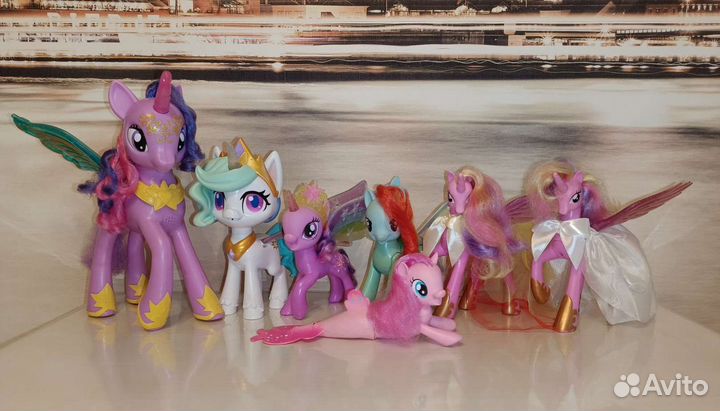 My little pony пони и замки оригинал