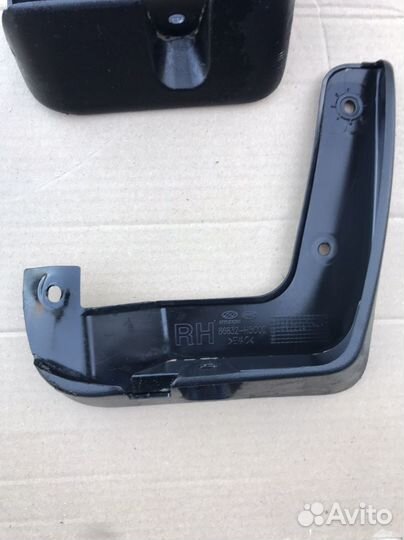 Брызговики на hyundai solaris 2 оригинал