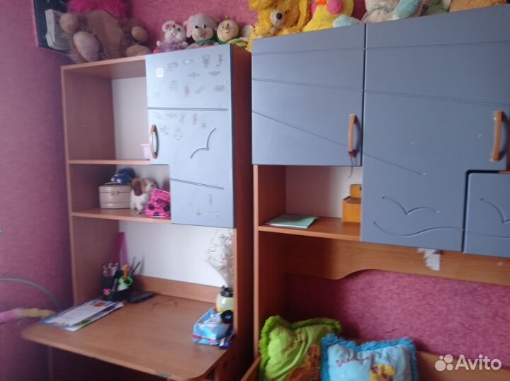 Детская стенка и кровать