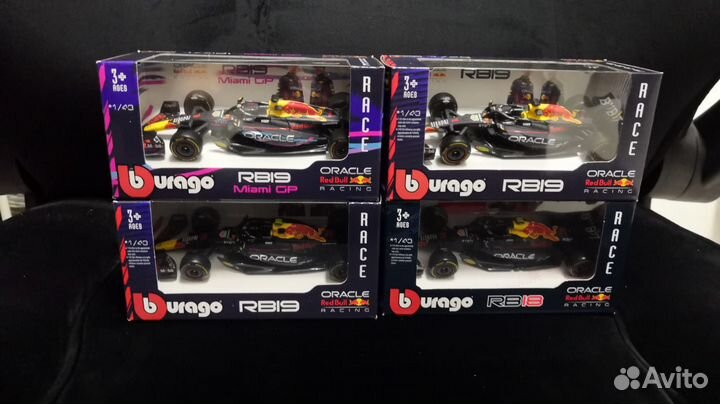 Formula 1 Red Bull RB18 RB19 Miami 1 43 Bburago