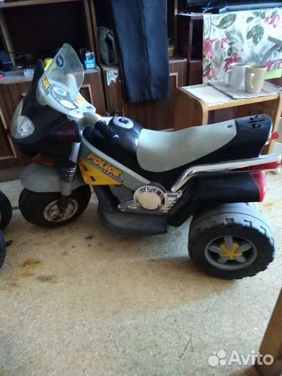 Мотоцикл детский электрический