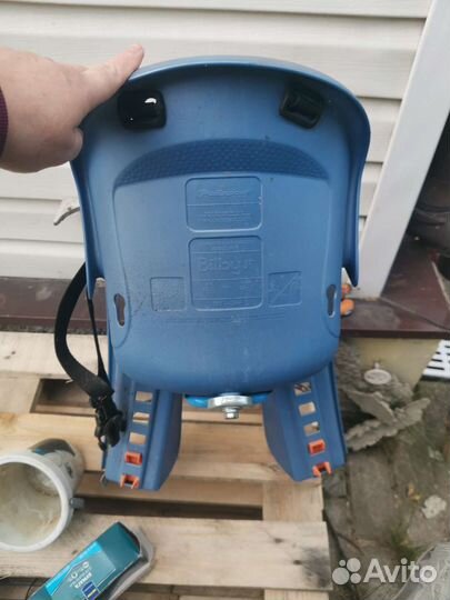 Детское велокресло на раму на багажник