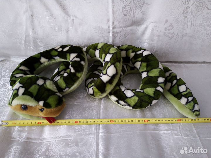 Мягкая игрушка большая змея 170см