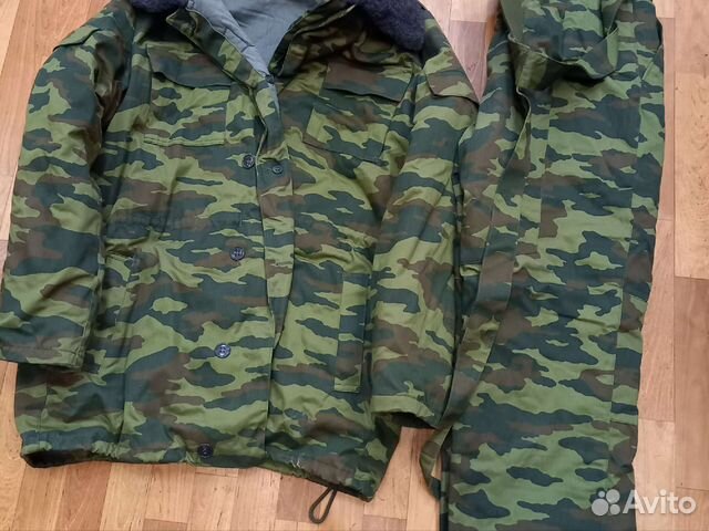 Зимний военный костюм новый