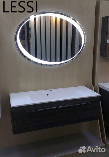 Зеркало с подсветкой любой формы