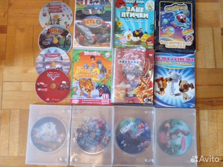 Dvd диски мультфильмы
