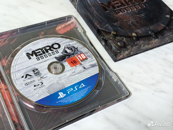 Metro exodus ps4 диск