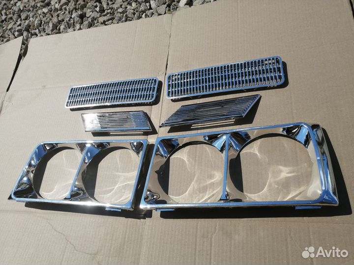 Новый наружный хром пакет ваз 2106 Жигули