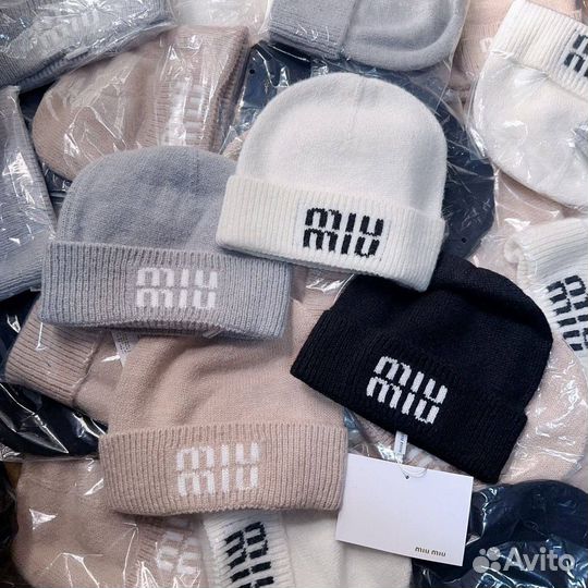 Шапка miu miu
