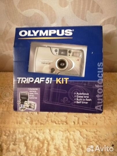 Пленочный фотоаппарат olympus tripaf51