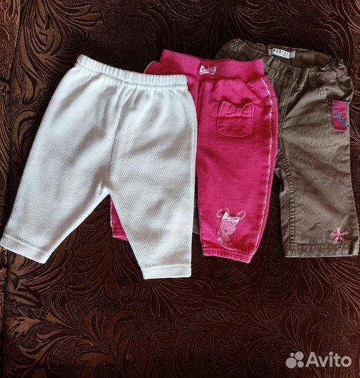 Детские вещи пакетом (3-6мес)