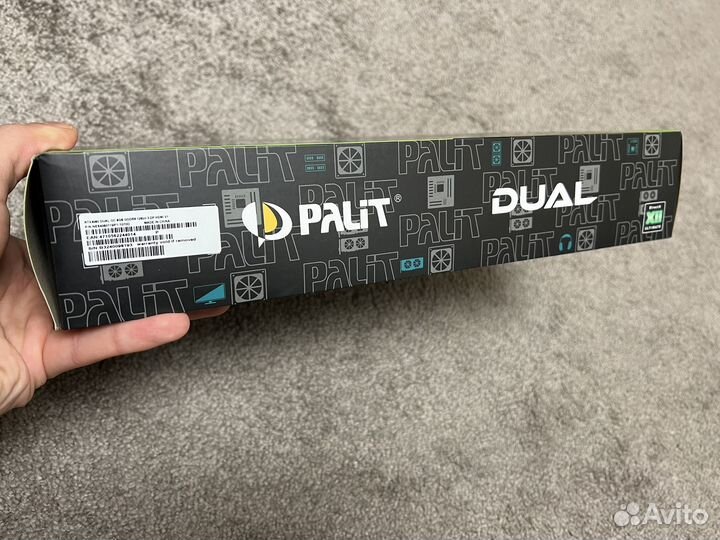 Видеокарта Palit nvidia GeForce RTX4060 dual OC