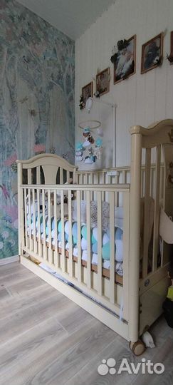 Детская кроватка Pali Capriccio +пеленальный комод