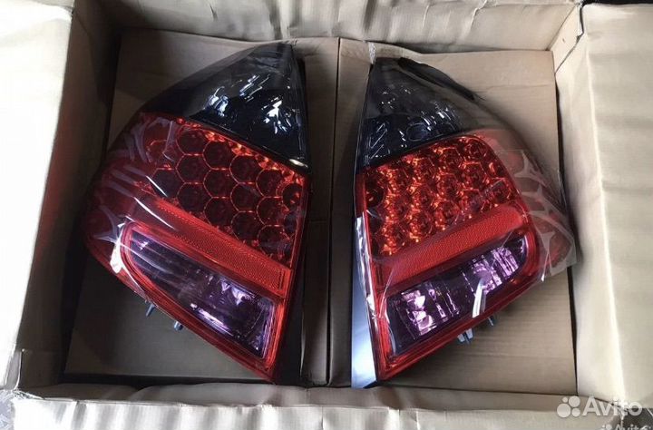 Фонари задние Honda Fit\ Jazz диодные тонированные