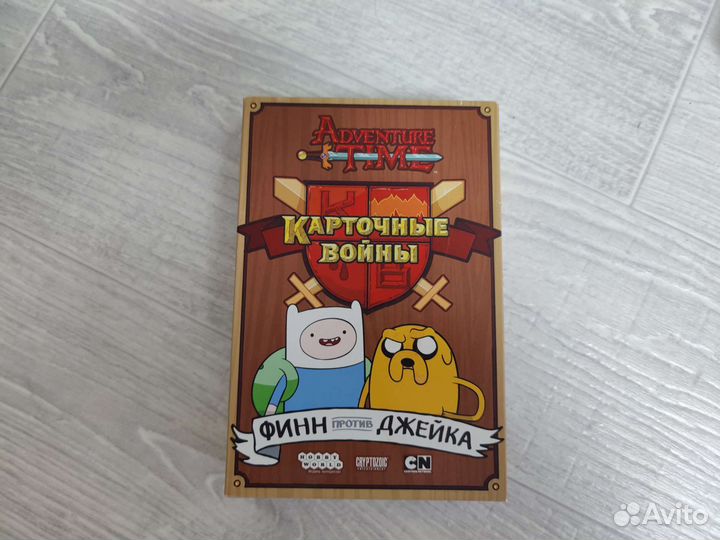Настольная игра Время приключений карточные войны