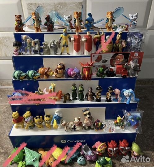 Колекционирование киндер игрушек