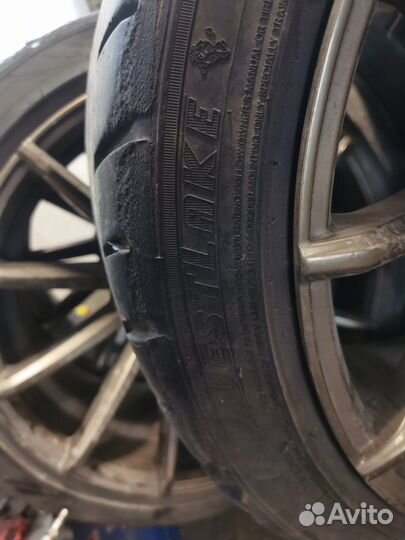 Shogun rs z r18 5*114,3 9,5j et24 с резиной