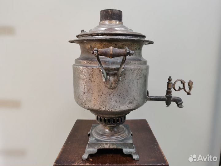 Самовар царский 19 век кастрюля Бр. Шемарины 6 л