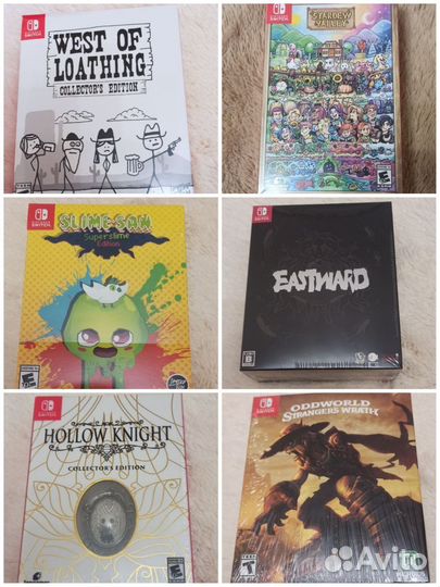 Редкие коллекционные игры Nintendo Switch (ч1)