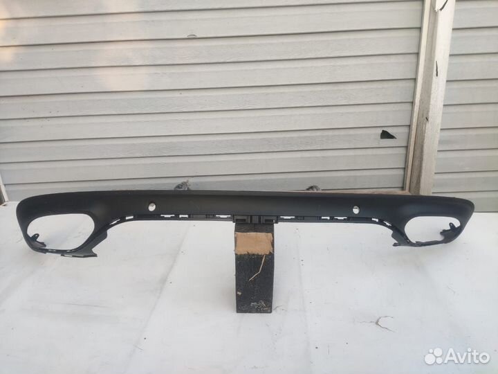 Юбка заднего бампера mercedes C 205