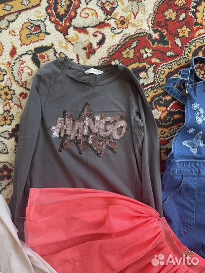 Детские вещи пакетом на девочку 128