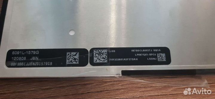 Дисплей iPad 3/4 LP097QX1-SPC4