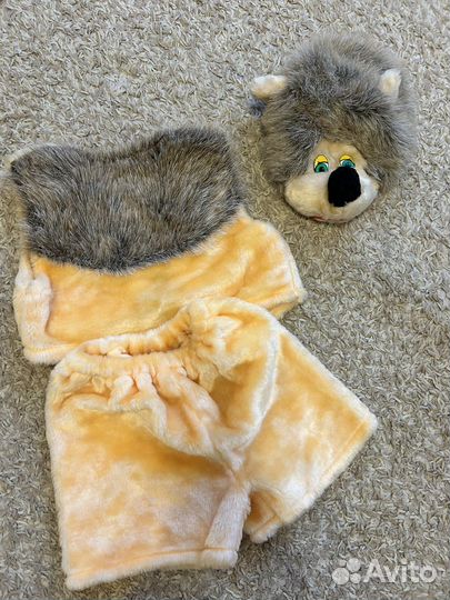 Прокат Новогодний костюм ежика карнавальный