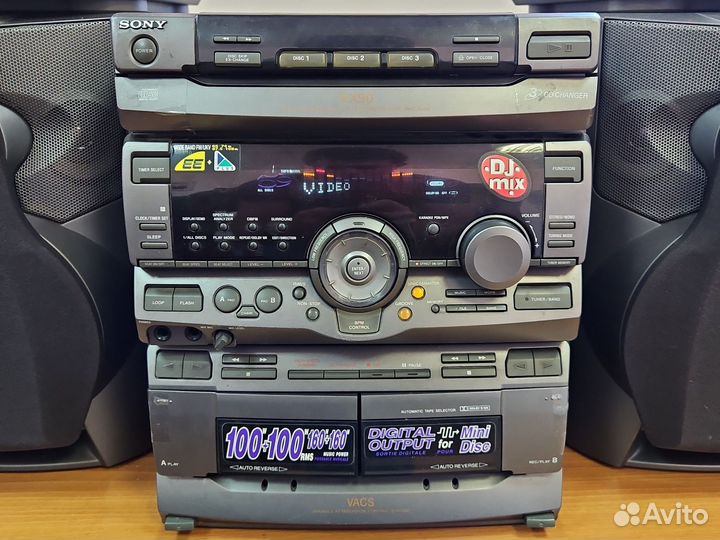 Музыкальный центр Sony HCD-RX90