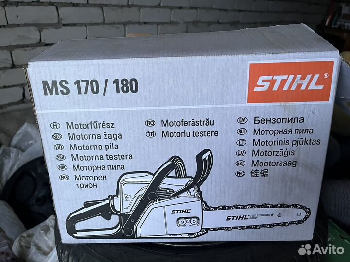 Бензопила штиль 170