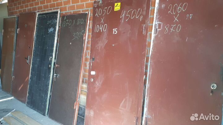 Дверь металлическая входная