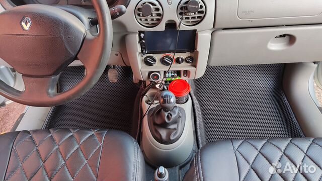 EVA коврики 3D на Renault Kangoo с бортами